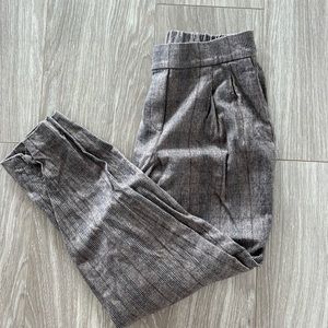 BABATON plaid ankle pants